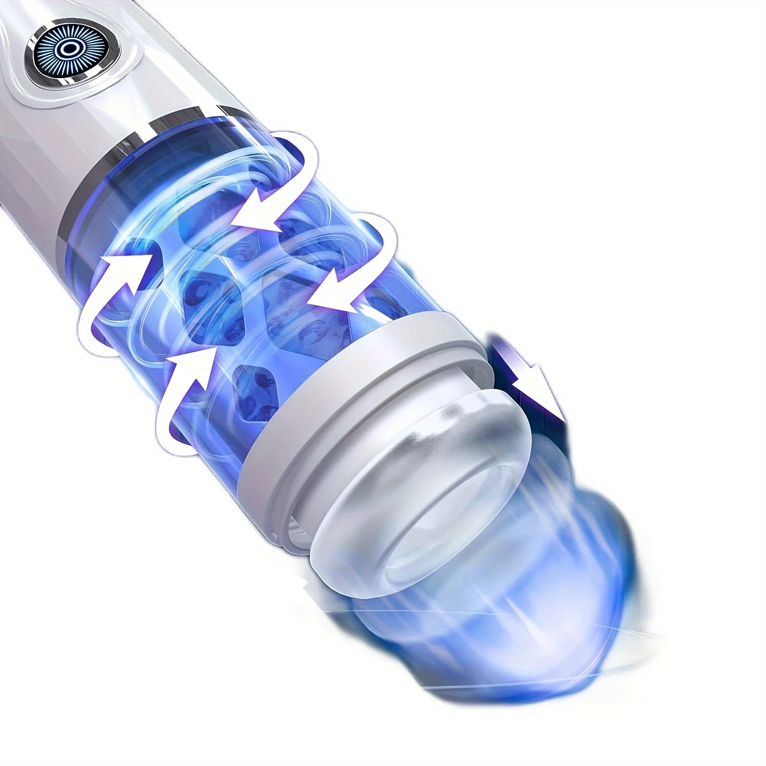 Telescopic Rotation Masturbator Cup Vagina Masturbation Blowjob Adults Sex Toys for Men Male Piston Automatic Mastubator