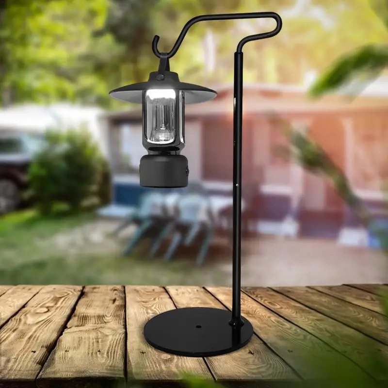 

Lantern Pole Camping Outdoor Lamp Post Height Adjustable Aluminum Alloy Camping Lantern Stand For Lantern Flower Pots Solar