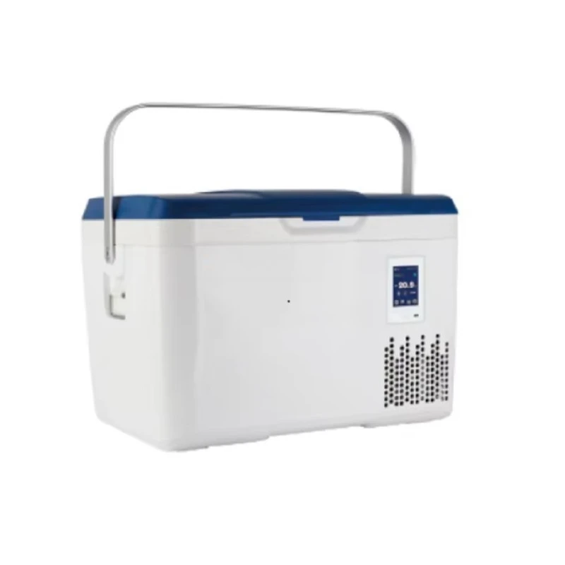 Factory Direct 18L Car Portable Refrigerator - Dual-Temp Zone (2~8℃ / 0~-20℃), Precise Temperature Control & Digital Display