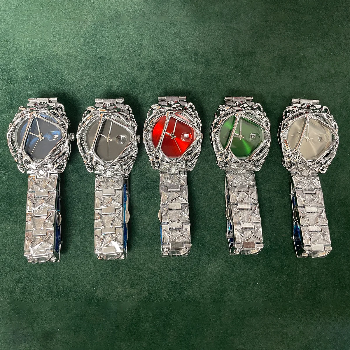 New Alabaster Watches Y2K Alien Spider Web Watch for Men 