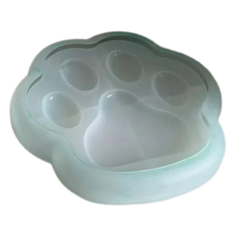 M2EA Safe and Easy to Clean Epoxy Mold Paw Dish Crafting Mold Storage Tray Mould