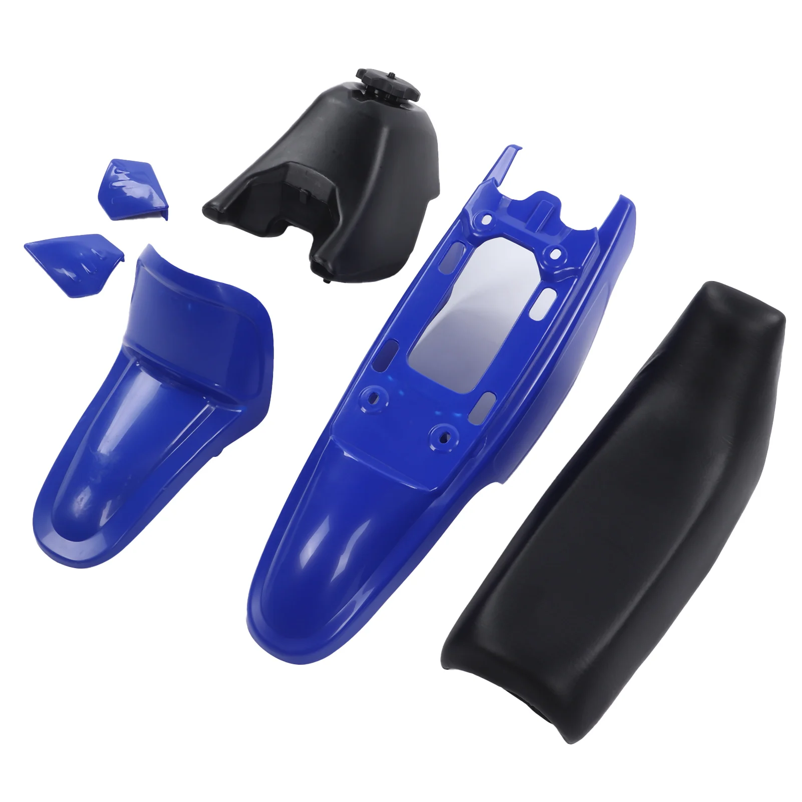 Complete Body Kit With Front Rear Fenders Fuel Tank & Seat Assembly, Replacement Dirt Bike Parts For Yamaha PW50 Peewee PW 50