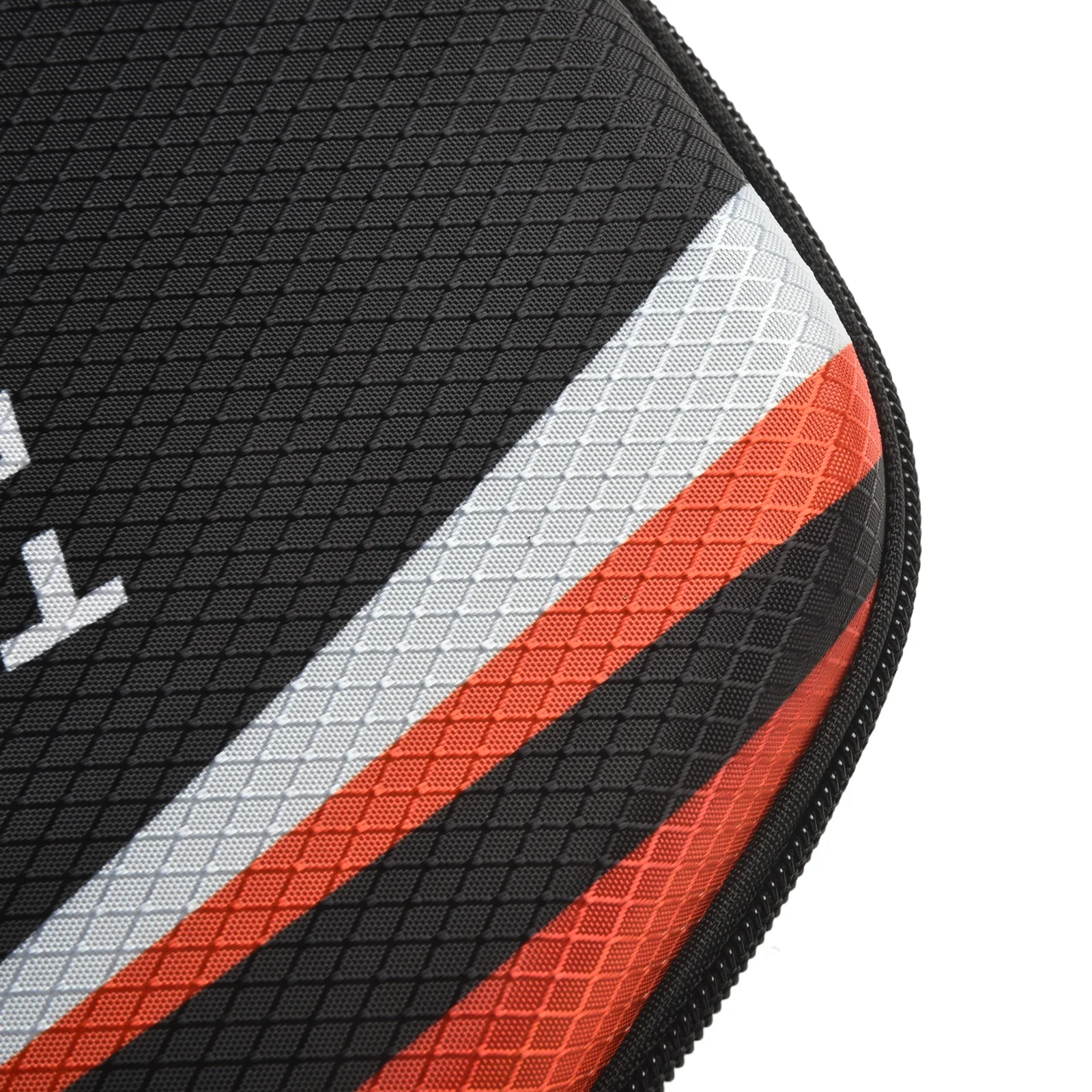 EVA Hard Shell Table Tennis Paddle Bag with Elastic Band Fixing Inside and Carry Strap for Storage and Easy Transport