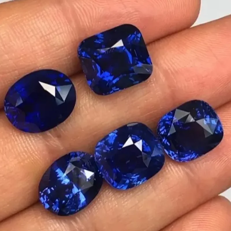 

Pretty Sapphires Various Shapes and Cut Pass Tested Sapphires for Collection and Jewelry Making VVS Loose Gemstones DIY Gem