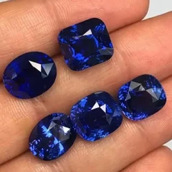 Pretty Sapphires Various Shapes and Cut Pass Tested Sapphires for Collection and Jewelry Making VVS Loose Gemstones DIY Gem