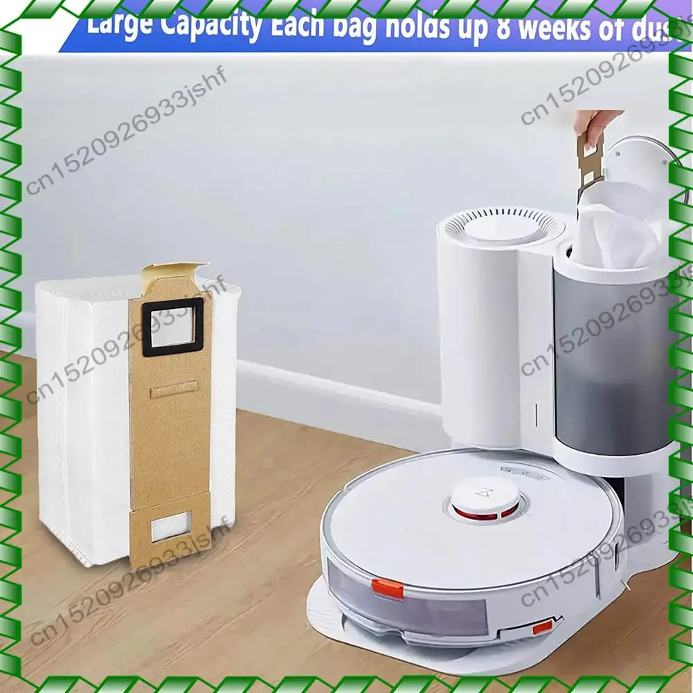 -BOFF, 10 шт., аксессуары для мешков для пыли для Xiaomi Roborock S7 T7S T7plus T7S Plus, мешки для пылесоса, автоматическая всасывающая станция