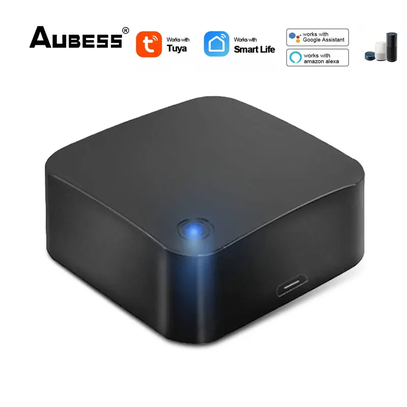 Remote Control Mini Tuya Wifi Infrared Controller For TV DVD AUD Air Conditioner Works With Alexa Home