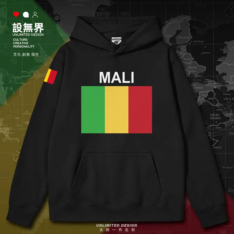 

Mali Country mens hoodies for men casual streetwear Coat crewneck sweatshirt fashion tracksuit winter clothes autumn winter