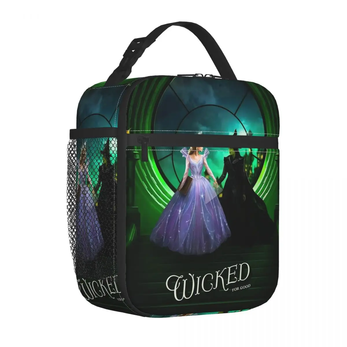 Fantasy Wicked For Good Film Insulated Lunch Bags Cooler Bag  Lunch Container Musical Leakproof Tote Lunch Box Food Storage Bags