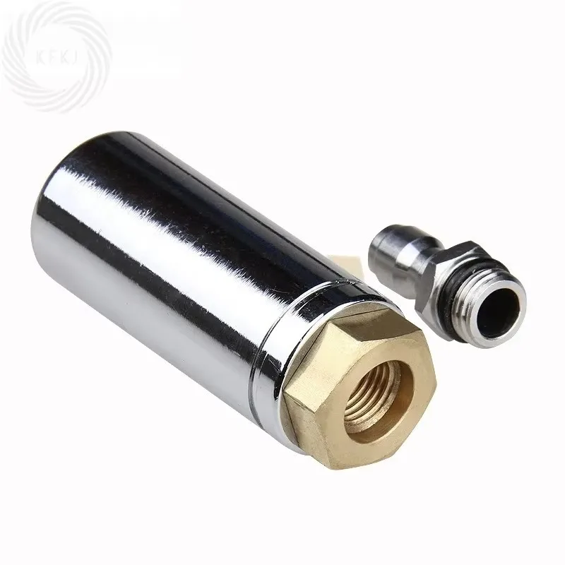 

Turbo Nozzle High Pressure Quick Connect 360° Rotating 5000PSI Stainless Steel Body Ceramic Core for Municipal Cleaning Fine