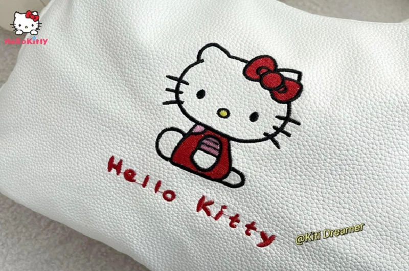 Sanrio Y2K Hello Kitty Cute Cartoon Large-Capacity Crossbody Bags and One-Shoulder Purses Totes Hobos Bags for Women Handbags