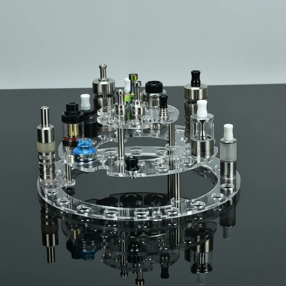 Wolfcoolvape-Soporte de exhibición de acrílico para DotAIO V1/V2/MISSION rba 810, punta de goteo 510