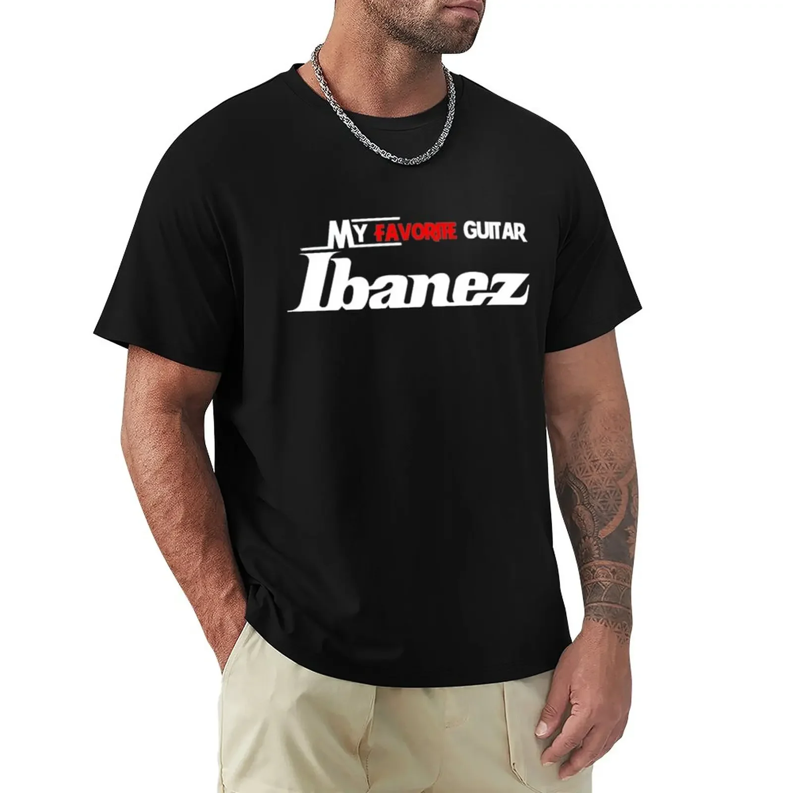 Ibanez Guitar T-Shirt sweat shirt custom t shirts Short sleeve t shirt men