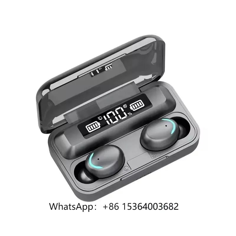 

2024 New Wireless Earphones Headsets Original Factory F9-5 with Microphone Waterproof Multi Use Noise Cancelling
