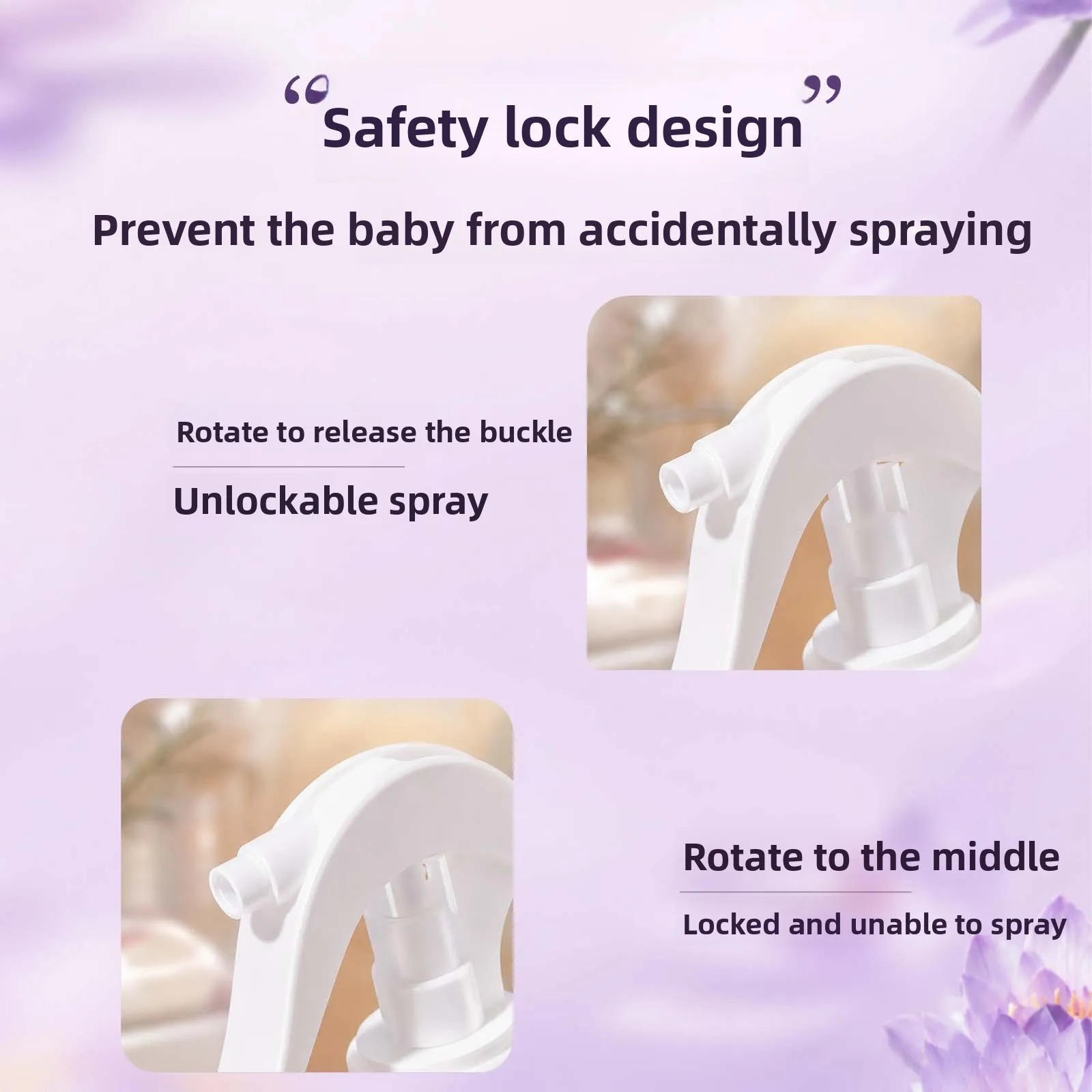 New Charming Lotus acarid fragrance spray Home bed acarid deodorant free washing free sun free fragrance spray