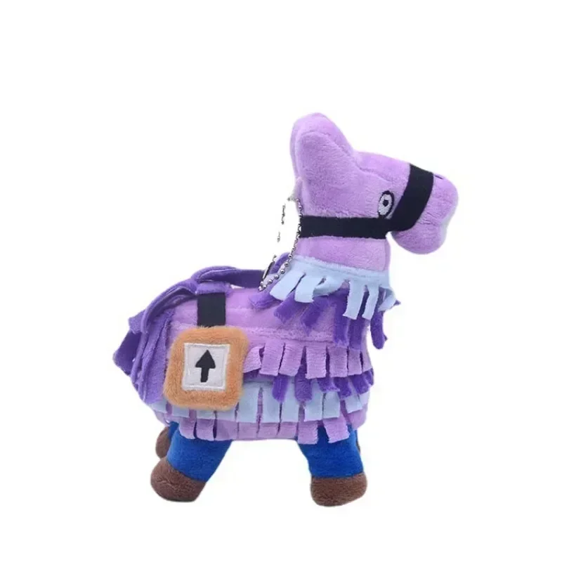 Fortnite Plush toys Game Stash Llama Pinatas Soft Alpaca Anime Figure Rainbow Horse Stuffed Toys 25cm view 5