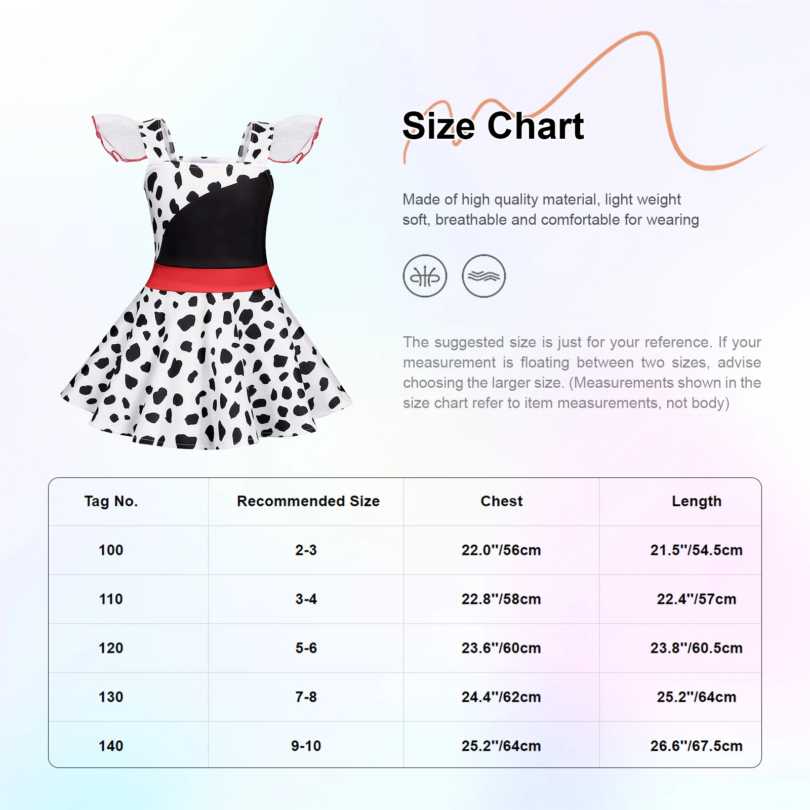 Todder Girls Casual Dress Costume for Kids Princess Dress Up Ruffle Sleeve Cosplay Dresses Movie Character Outfits