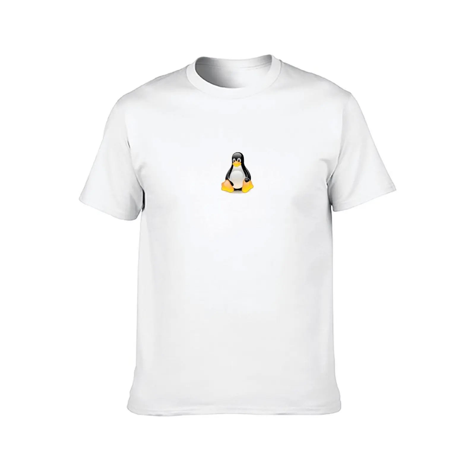 Penguin Linux Tux Crystal T-Shirt man t shirt heavy cotton man t shirt summer