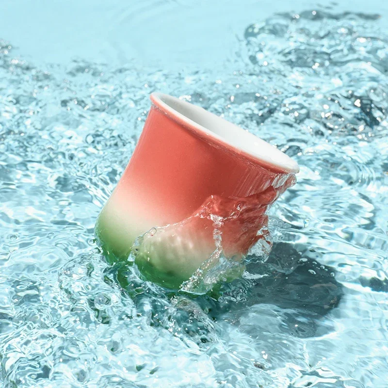 hot summer cool watermelon cup