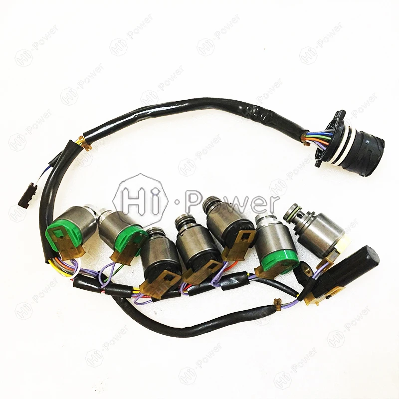 5HP19 5HP-19 Transmission Clutch Solenoids Kit / Wire Harness zf5HP19 for BMW Audi Prosche Refurbished zf5HP-19