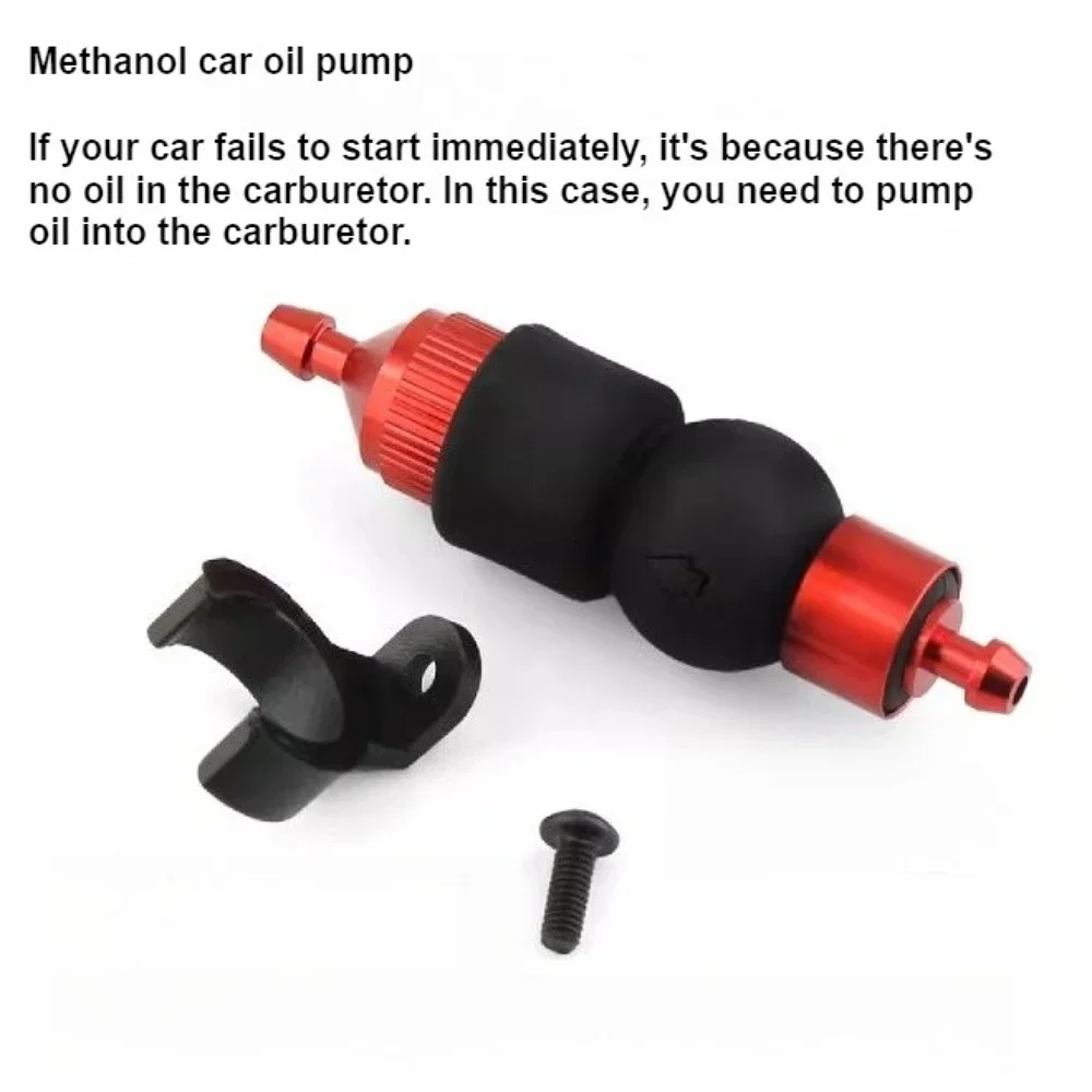 NF Methanol Engine Manual Oil Suction Pump 1/10 Scale Model Car 1/8 Scale Nitro Off Road Accessories Manual Oil Suction Pump