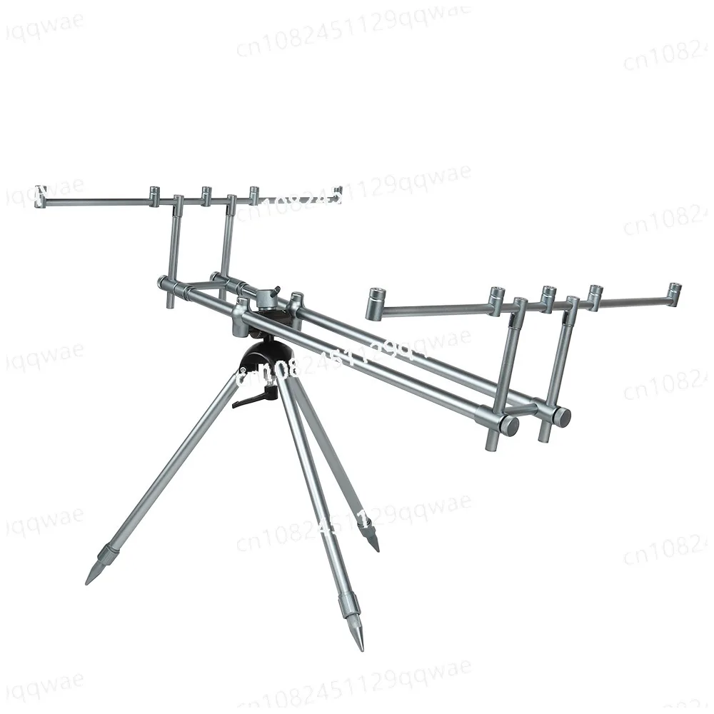 New Three Legs Stand Holder Adjustable Fish Pole Telescopic Folding Stand Bracket Carp Fishing Rod Pod