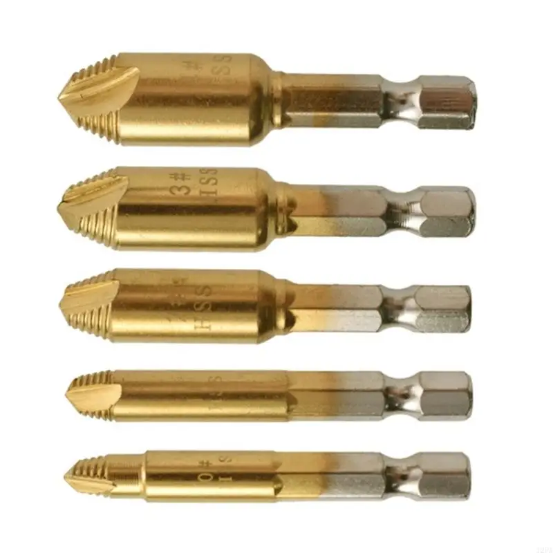 Gói J2FA gồm 5 độ bền vít remoVers vít trích xuất cho các nhiệm vụ chiết dễ dàng