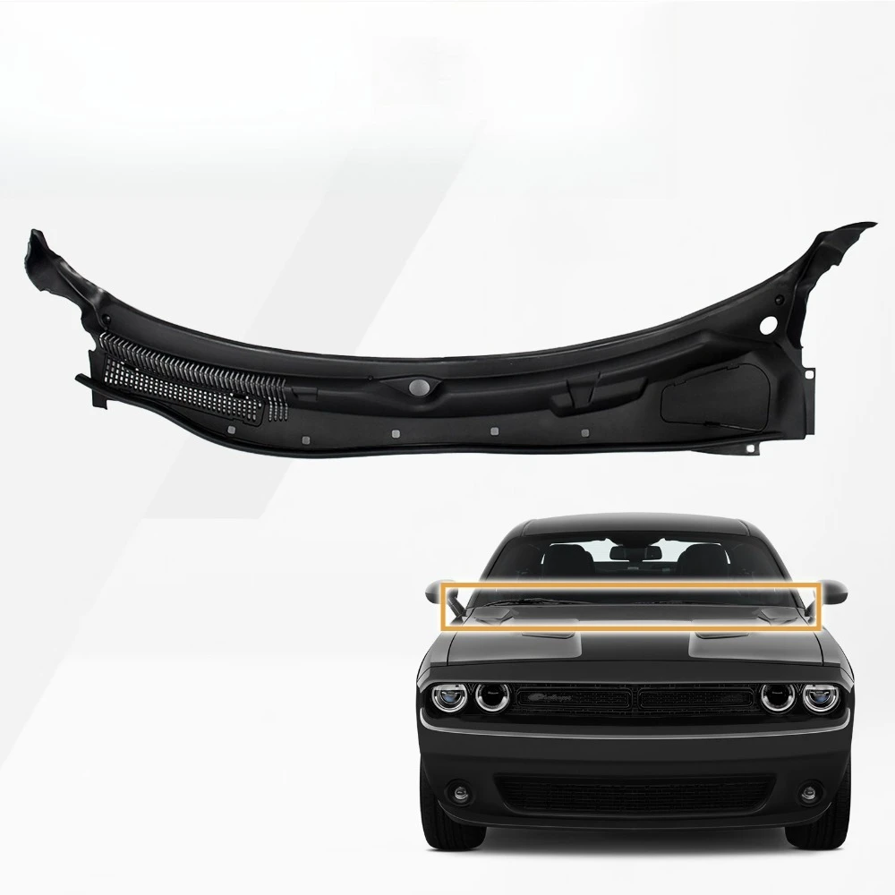 

Ветровик-накладка на решетку радиатора для Dodge Challenger 2008-2019, артикул 5028757AG