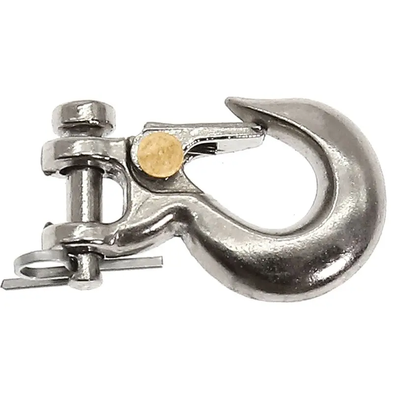 ABXE-Metal For RC Car Hook Recovery Hitch 1/10 Winch For SCX10 TRX4 D90 Rock Crawler A