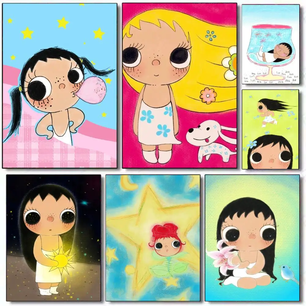 

Cute Y-Yuy Poster HD Art Mural Wallart Waterproof Vintage Print Decor for Home Decoration DIY Durable