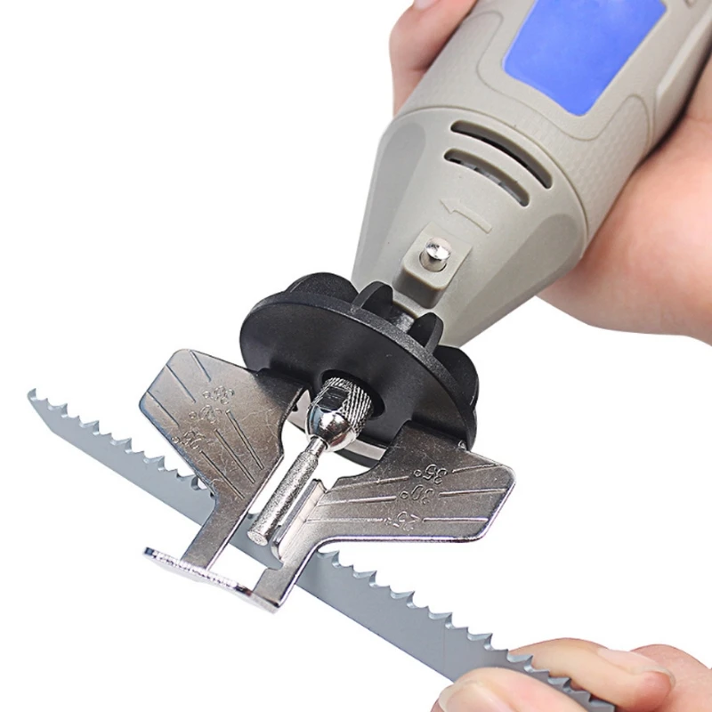 Chain Saw Sharpening Attachment Rotary Power Drill Hand Sharpener Adapter Tool DropShipping