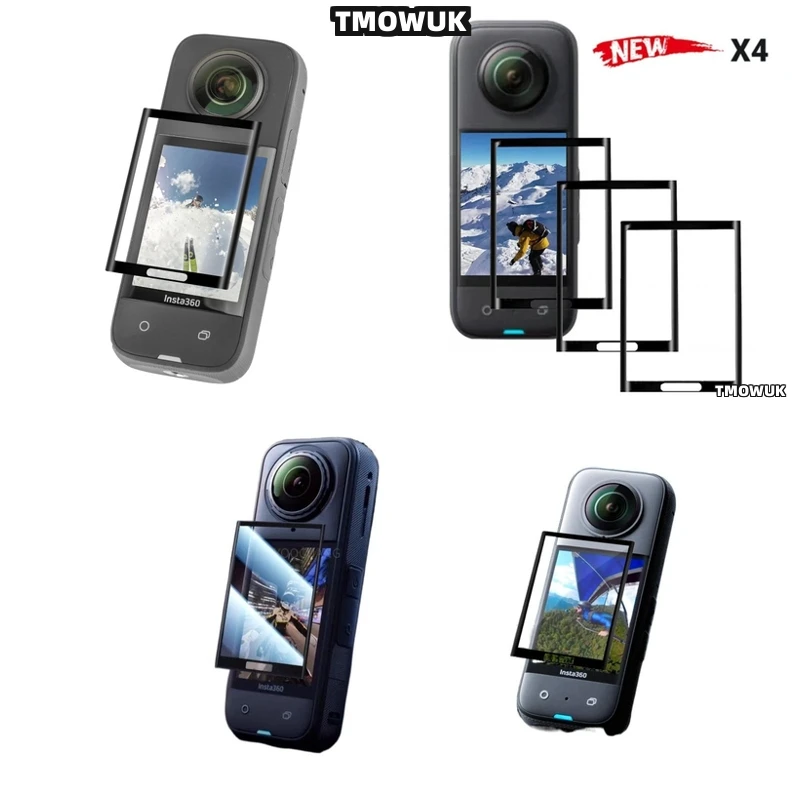 

For Insta360 X3 X4 X5 GPS Travel Ready Screen Film Pocket Safe Flexible Scratch-Proof Surface Guard