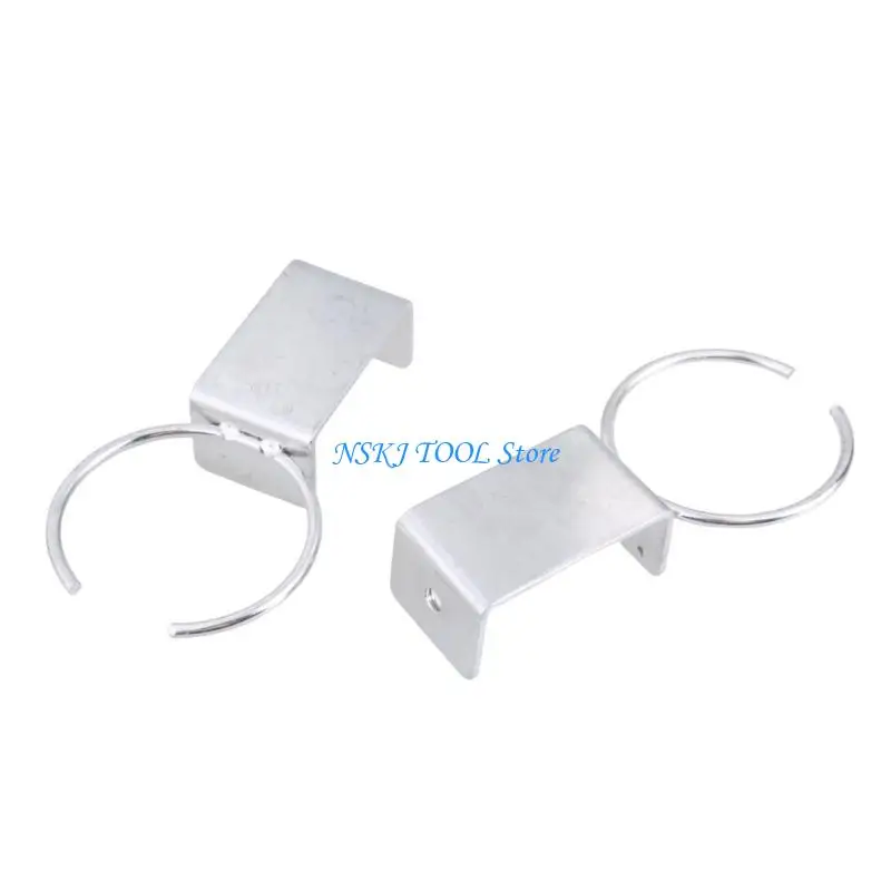 L8RC 4pcs Steel Float Valves with Clip Float Valves With Fixing Clips for Automatic Water leveling Control in Tanks & Troughs