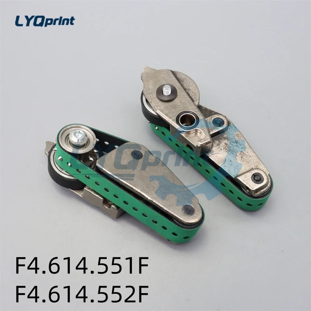 

1 пара F4.614.551F F4.614.552F редукционный шкив для бумаги, листовой тормозной модуль для Heidelberg XL105 CX102 CD102 SM102