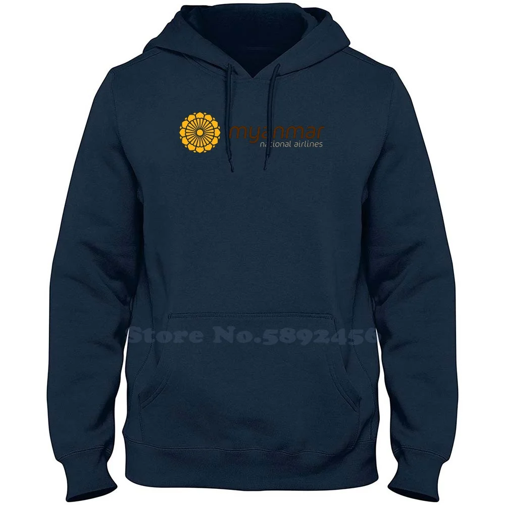 

Myanmar National Airlines Brand Logo 2023 Sweatshirt Hoodie Top Quality Graphic Hoodies