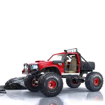 4個2.2吋輪圈和輪胎,橡膠地形輪胎,適用於1/10遙控攀爬車Axial SCX10 RR10 Wraith KM5 8 最佳銷售 2.2 履帶輪胎 - №6