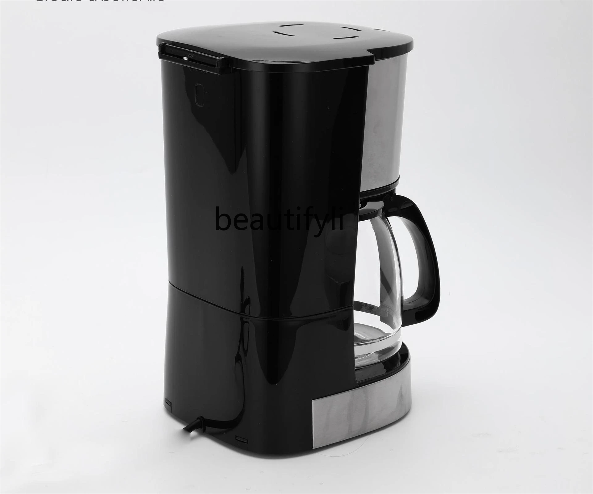 ماكينة صنع القهوة بالتنقيط الصغيرة للمطبخ المنزلي، محمولة محلية الصنع