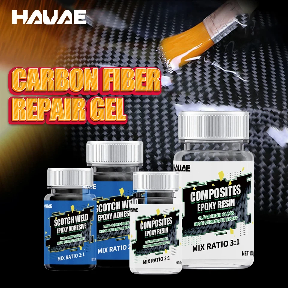 

Carbon fiber Repair resine epoxy strong glue Repair car bicycle carbon fiber DIY carbon fiber resina epoxi transparente kit comp