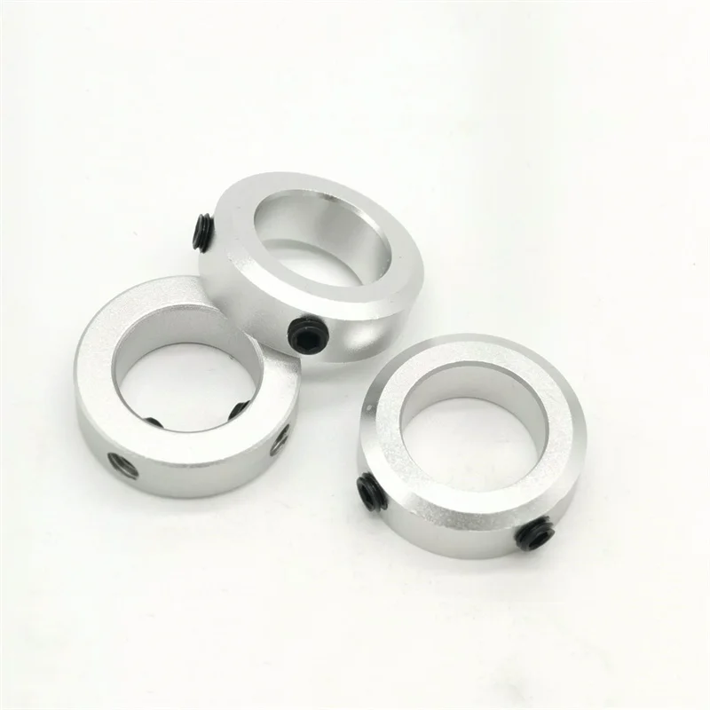 1pcs Retaining ring Stop screw type shaft retainer locator SCCAW aluminum alloy with palier ceramic skate 30x55x32 bearing