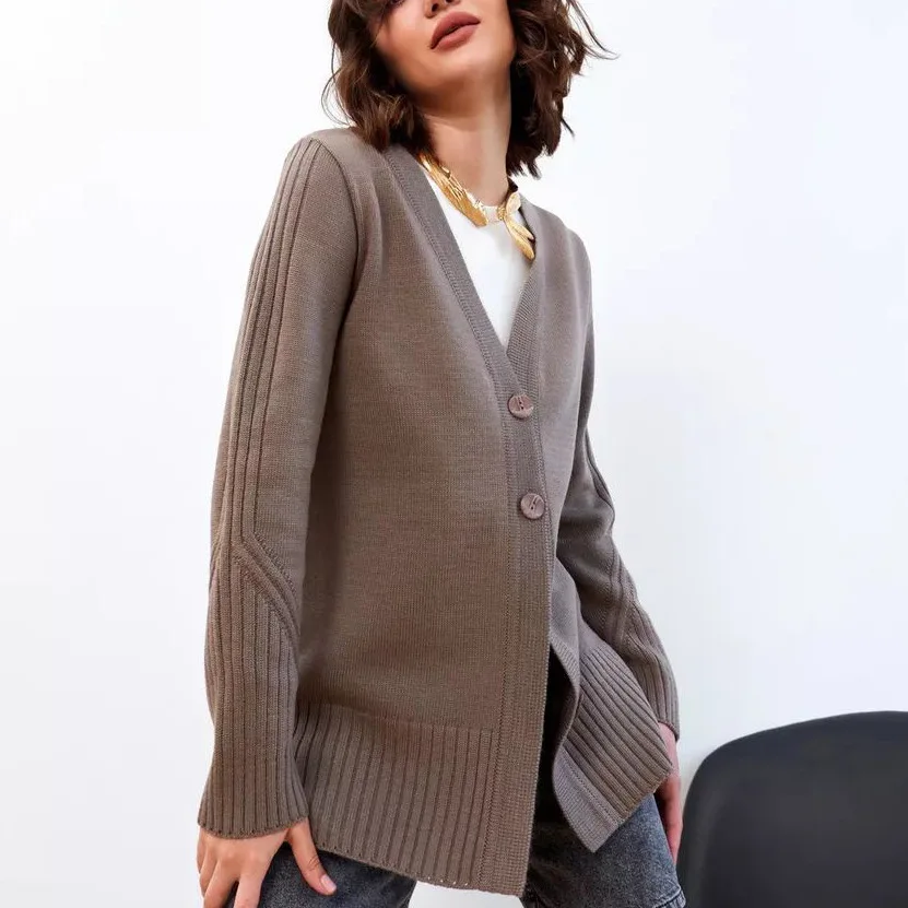 

Women's Commuter Jacket Knitted Jacket