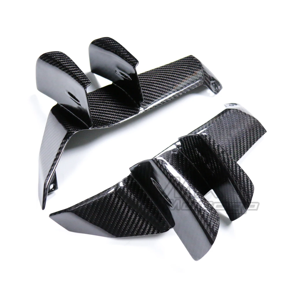 MT09 2024 2025 Carbon Fiber Winglets Radiator Side Panels Fairing For YAMAHA MT09 FZ09 Motorcycle Parts Fixed Wing Protector