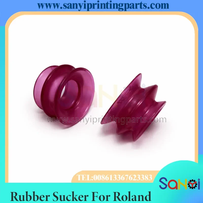 100PCS Feeder Suction Cup Rubber Sucker 021F013230 for Roland 300 700 Printing Press Parts