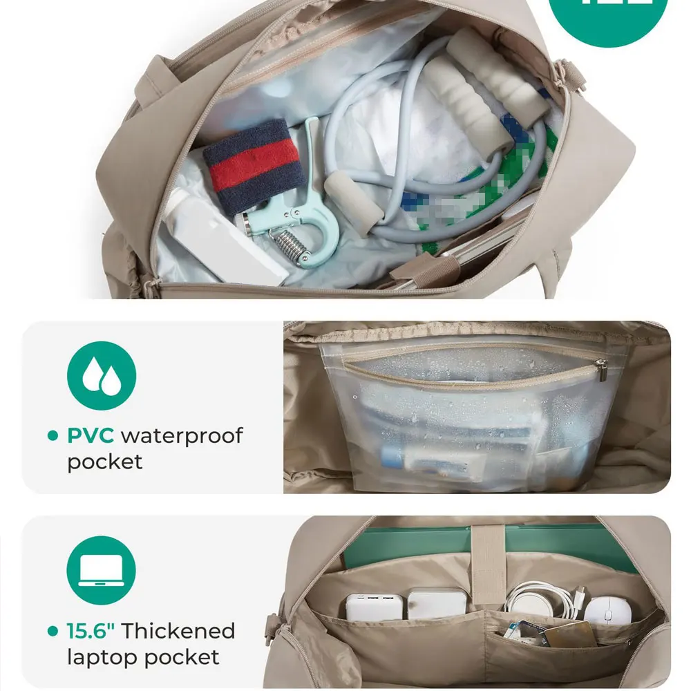 Tennis Badminton Rackets Bag Outdoor Pack Travel Sports Training Shoulder Pickle ball Paddle Handbag Waterproof with Shoes