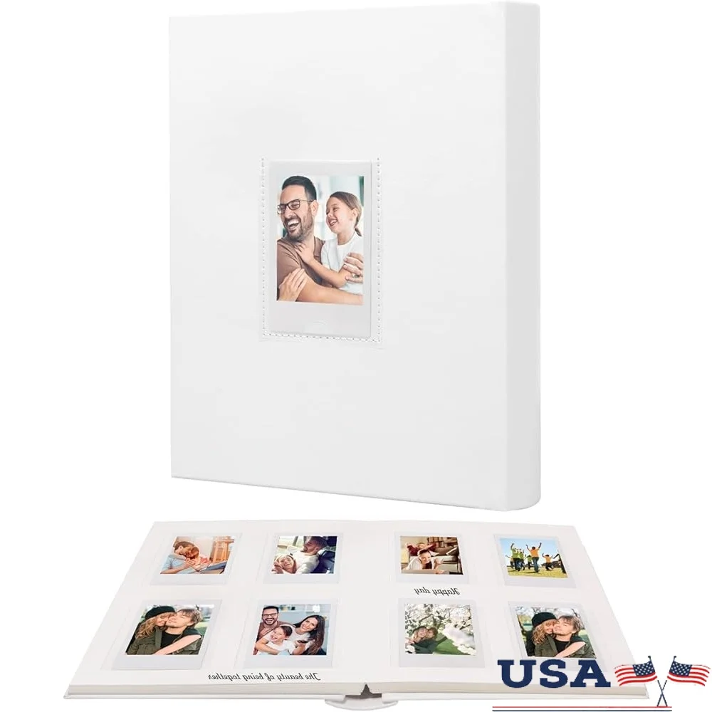 

128 карманный мгновенный фотоальбом Instax Mini из искусственной кожи, многофункциональная книга Polaroid, свадебный журнал для гостей, подарок для детского душа