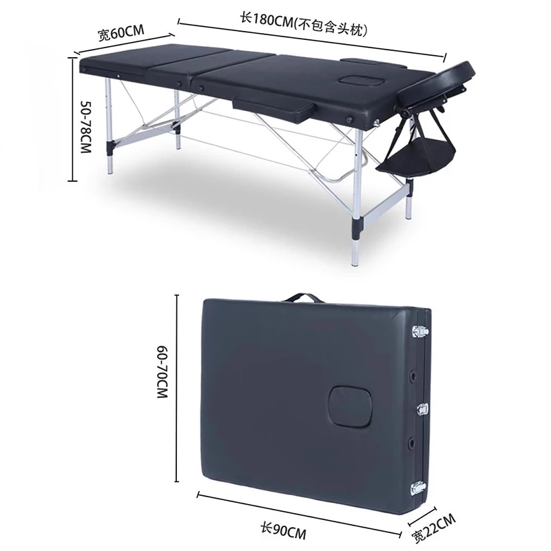 Trendy Luxury Massage Bed Modern Classic Creative Italian Massage Table Elegant Cozy Camillas Para Masajes Salon Furniture