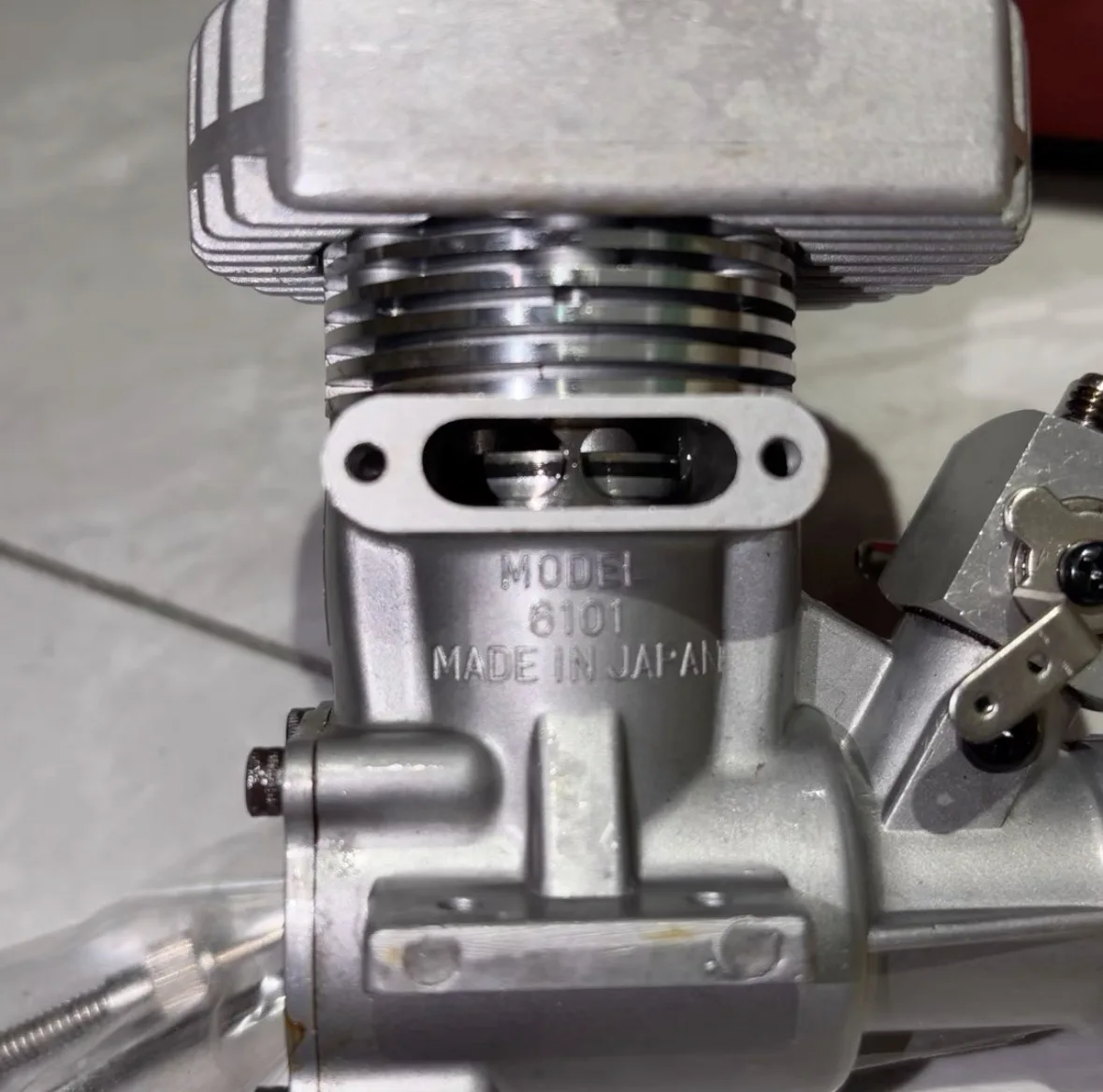 Japan ENYA 45X T.V. 6.49cc 2-stroke glow engine motor for R/C heli helicopter enya 45x tv MODH 8101