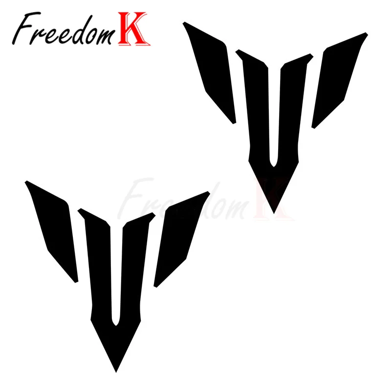 2szt Naklejka odblaskowa winylowa Mt Logo Naklejka motocyklowa do Yamaha Mt-03 Mt-07 Mt-09 Mt-10 MT 07 09 03 10