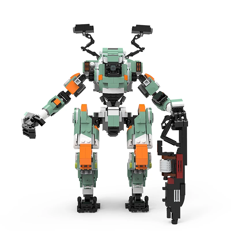 MOC Titanfall-2 Mecha Robot Vipers Building Blocks, Vanguard-class, V-Class, MOC-68249, BT-7274, Brinquedos para Crianças, Presente