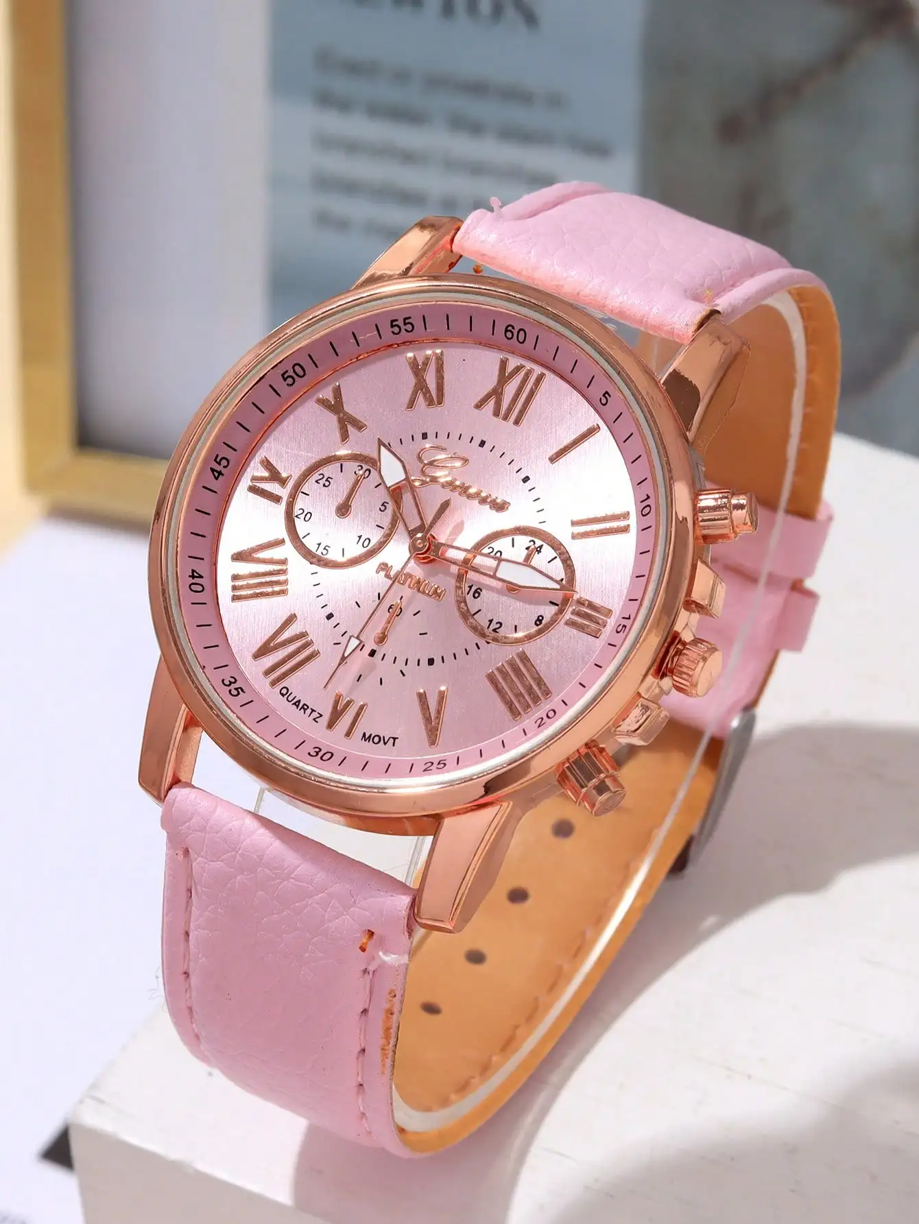 6 шт./компл. модные часы женские повседневные кожаные ремешки универсальные кварцевые часы с круглым циферблатом и набором браслетов с сердечками и деревьями