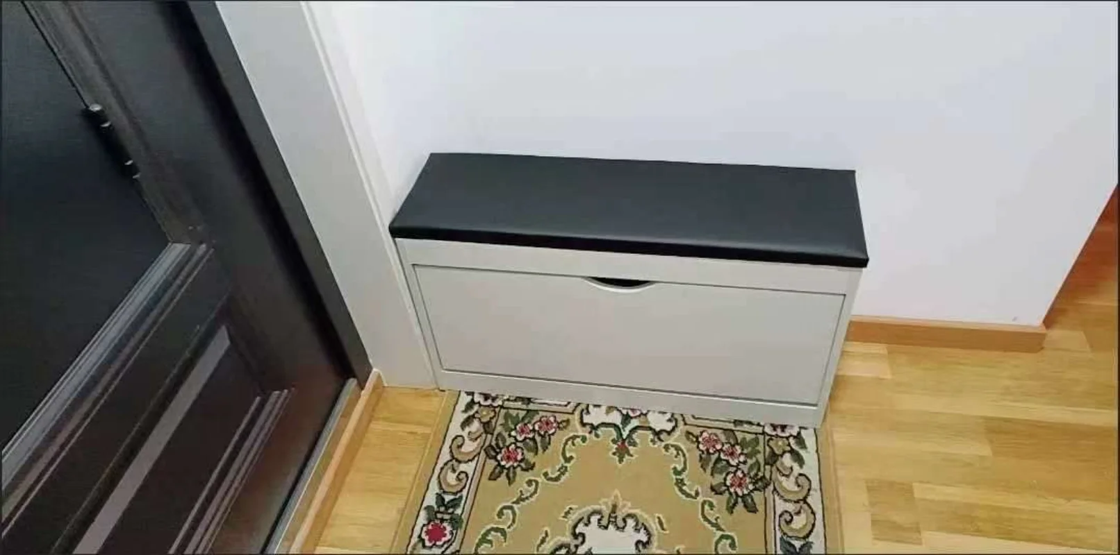 Multifunctional Shoe Bench Storage Stool, Entryway Hallway Organizer  Easy Assembly Modern Entry Bench for Living Room Bedroom